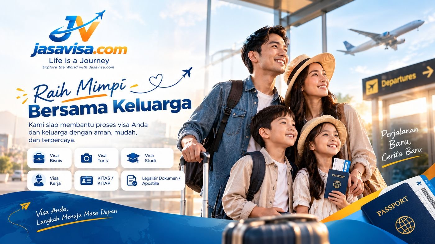 Raih mimpi bersama keluarga – bantuan proses visa keluarga